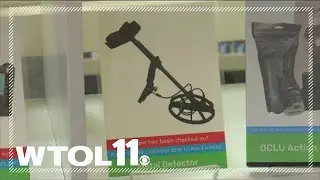 Rent almost anything, like a metal detector, at Wood County Public Library
