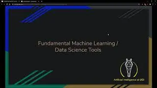 Fundamental Machine Learning / Data Science Tools