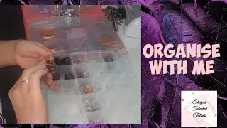 ORGANISING MY NAIL PRODUCTS | SWATCHING ACRYLIC