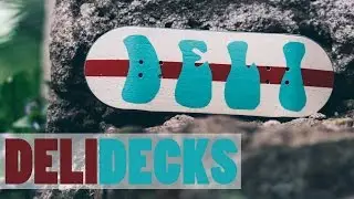 DELI DECKS - Hippie Fingerboard Deck - Product Blog