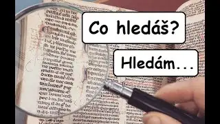 Learn Czech / How to say : I´m searching for..... Hledám...