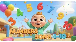 Numbers Song 1 to 10 | Learn to Count for Toddlers | Nursery Rhymes & Songs