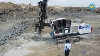 Amazing Operation skills of FRD FURUKAWA HCR910 drilling rock for breaking