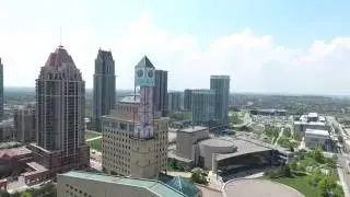 Aerial View of Downtown Mississauga