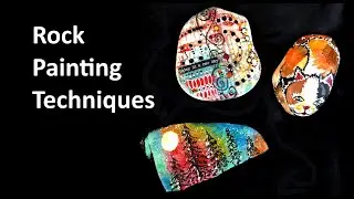 Смешанные техники наскальной живописи