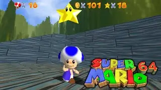 Super Mario 3D World 64 Mod HD Textures MollyMutt's Full Screen 16:9 Jolly Roger (Gameplay Android)