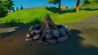 Stoke Campfires at Camp Cod - Fortnite Tutorial