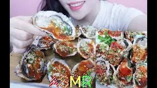 [홍조'ASMR] 석화!! 생굴!! // oyster // せっか // 石花 // asmr//no talking//hongjo asmr !!!