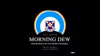 Morning Dew | Rev. Kofi Manukure Akyeampong Thursday, 29th January 2026