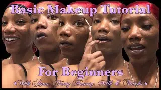 Basic Make Up Tutorial for Beginners Using Anua Fenty Beauty Milk Make up & Tatcha 