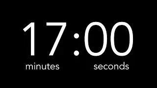 17 Minute Countdown Timer