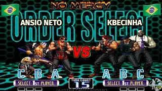 Ansio neto vs KBECINHA FT5 ¡Estuvo parejo hasta que empezó! KOF 2002
