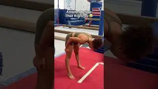 Athletes before their routines be like 😂 #gymnastics #gymnast #swimming #sports #sport #olympics