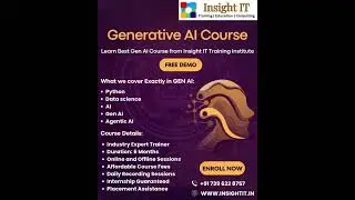 Gen AI Course in Hyderabad | Insight IT | Agentic AI Course in Hyderabad #genai #agenticai #ai #ml