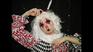 Creepy Clown Doll Makeup Tutorial! 🤡 | BillieDawnWebb