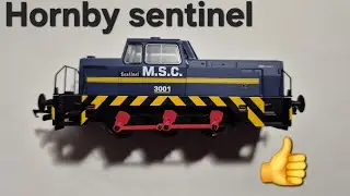 Hornby OO gauge 0-6-0 sentiel shunter in MSC livery 