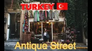 Walking in ANTIQUE STREET in Istanbul 🇹🇷 Beyoğlu