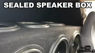 THIS IS HOW A SEALED BOX SOUNDS WITH 6 SUBS!