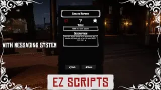 Report Menu | RedM