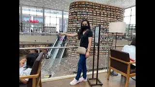 The spectacular starfield Library in Seoul South Korea # starfield Library 📚