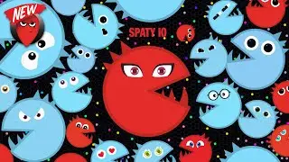 SOUL.IO 👑 SPATY OMG! Biggest Red Pacman vs Tiny Blue Pacman | Epic Soul io Gameplay