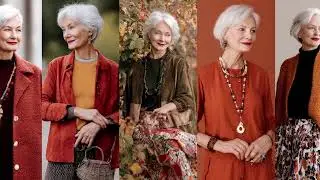 Classy Outfits For Women Over 60 | Chic Color Combinations & Fashion Trends Summer To Fall 2025