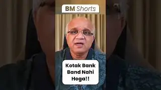 Kotak Bank Band Nahi Hoga!!  #kotakbankshare #kotakbank