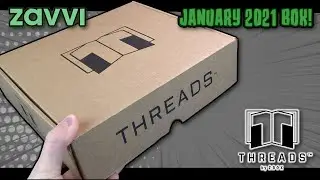 Что внутри подписки на Zbox Threads на январь 2021 года? | Видеораспаковка!