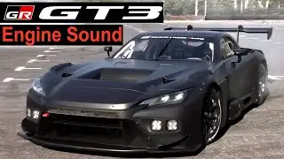Toyota GR GT3: Engine Sound / A New Racing Machine