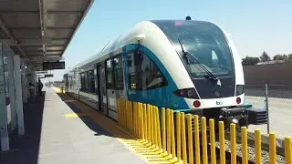 eBART 2016 Stadler Rail GTW #101, 104 on the Yellow Line | BART to Antioch Part 2