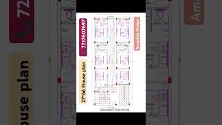 27*66 House Design 🏡 पक्का दिल लग जायेगा सबसे अच्छा नक्शा/पूरी दुनिया मे बनने वाला सबसे अच्छा नक्शा