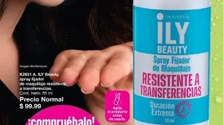 Fijador de maquillaje iLy mi experiencia y labiales nude de Arabela