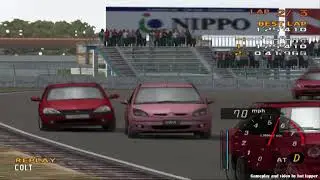 Enthusia Professional Racing: [#11] ??-hp Mitsubishi Colt Tsukuba Race #2 | PS2 PCSX2