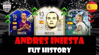 ANDRES INIESTA | FIFA ULTIMATE TEAM HISTORY | FIFA 10 - FIFA 21