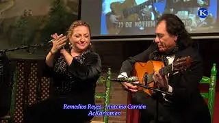 Remedios Reyes y Antonio Carrion por #SOLEA XIX Semana Cultural &ldquo;Memorial Pepita Caballero&rdquo;