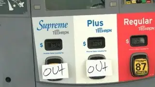 Drivers go to extreme lengths as gas stations run out of fuel