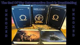 God Of War 20th Anniversary Retrospective Deluxe Edition Book Unboxing