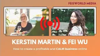 Na żywo z Kerstin Martin: wiodącą ekspertką Squarespace i edukatorką Calm Business