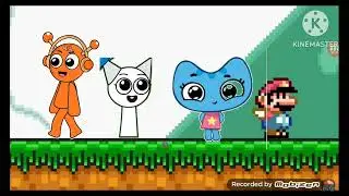 Super Mario Bros Part 1 Part 2 Part 3 Sprunki