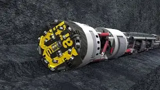 Unveiling the Mega Machines Behind Subway Tunnel Digging
