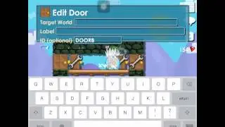 Growtopia - How to link doors in the same world