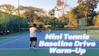 Tennis Warm-Up Routine: Mini Tennis Games & Stroke Drills | MY DAILY TENNIS TRAINING 006