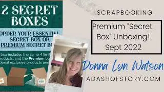 Creative Memories 2022 Premium Secret Box 3 Unboxing Video!