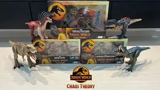 New Jurassic World Chaos Theory Toys Unboxing! Darius Adventure Pack And More!