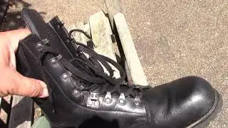 Czech Army M2000 Black Combat Boot