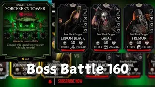 Fatal Sorcerer Tower Boss Battle 160 Gameplay + Reward. MK Mobile Sorcerer Tower #mkmobile