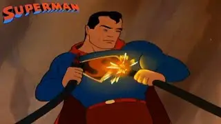 Superman: Volcano 1942 Fleischer Studios Cartoon Short Film | Animation Review