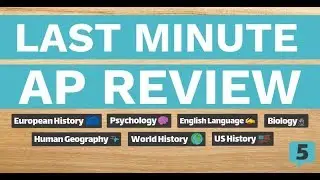 Last Minute AP Review - Fiveable Plus