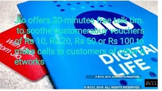 Jio offers 30-minutes free talk time to soothe customers