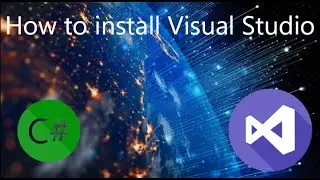 How to Install Visual Studio Desktop development with .NET